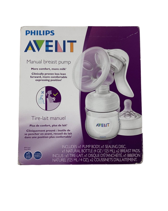 secondhand Philips Avent Comfort Manual Breast Pump