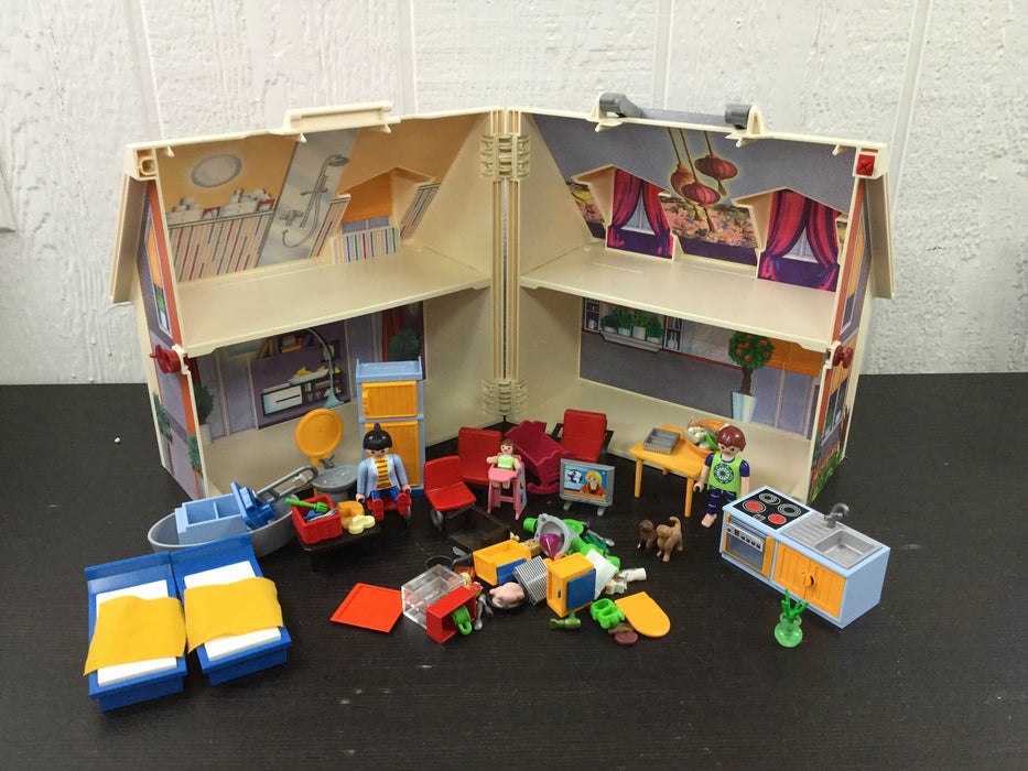 used Playmobil My Take Along Modern Doll House