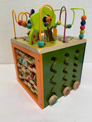 secondhand B. Toys Zany Zoo Wooden Activity Cube