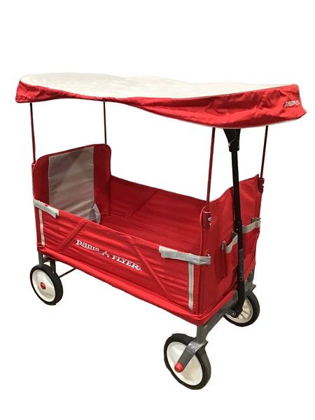 Radio Flyer 3 in 1 EZ Fold Wagon With Canopy