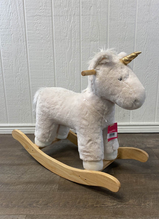 secondhand Plush Unicorn Rocker