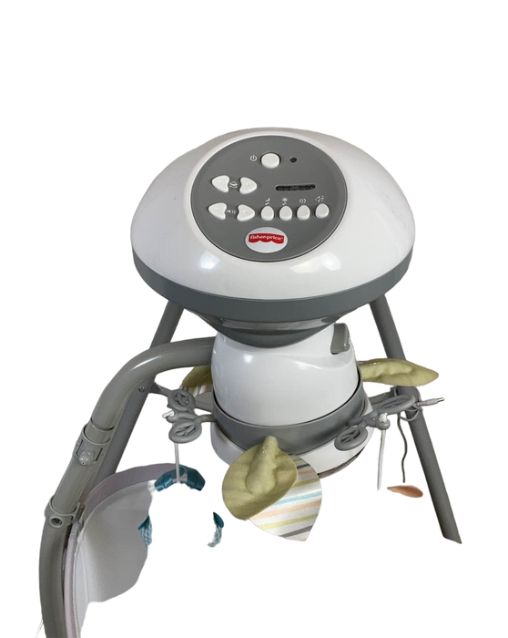 secondhand Fisher Price Cradle 'n Swing, Peek-A-Boo Fox