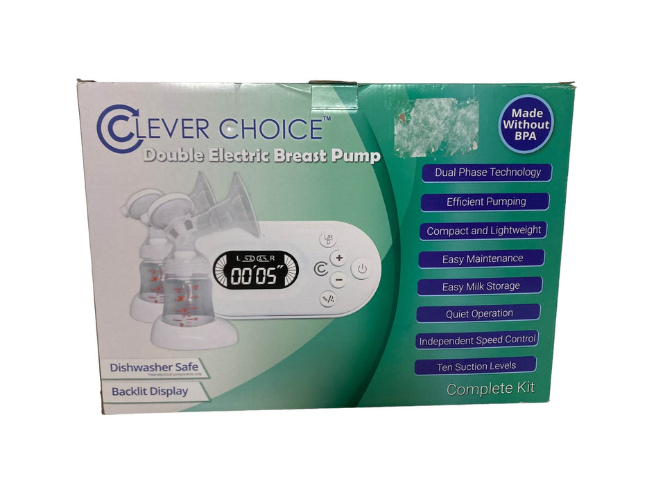 secondhand Clever Choice Double Electric Breast Pump