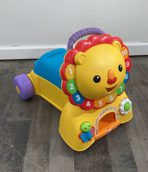 secondhand Fisher Price 3-in-1 Sit, Stride, and Ride Lion Toy