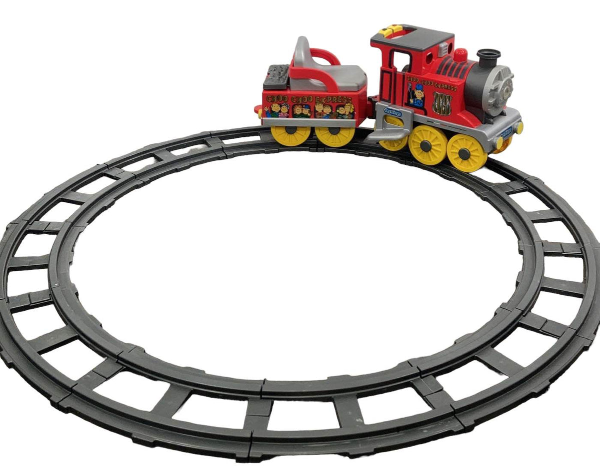 peg perego choo choo express track Peg Perego Santa Fe Train Ride On