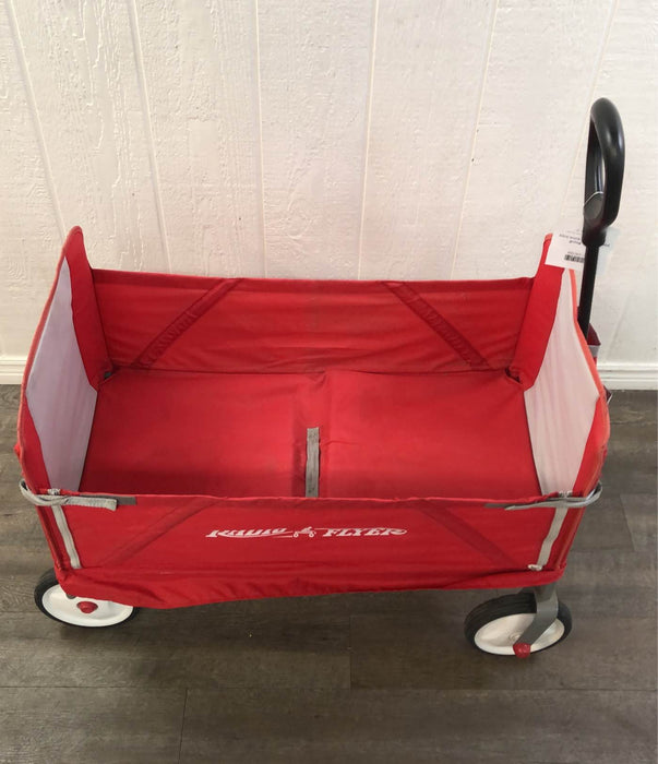 Radio Flyer 3 In 1 EZ Fold Wagon With Canopy