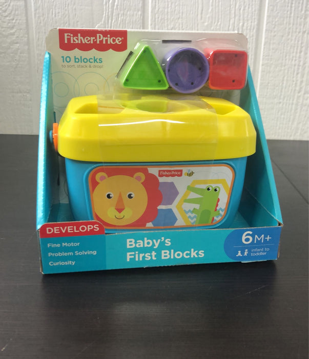 used Fisher Price Baby's First Blocks