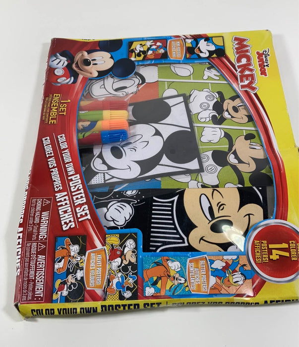 secondhand Disney Color Your Own Poster, Micky Mouse