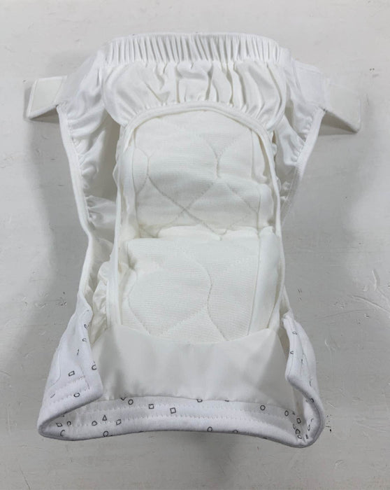Shop Smart Nappy NextGen Hybrid Cloth Diaper Cover, Size 3 12-25 lbs Grey Confetti at GoodBuy Gear