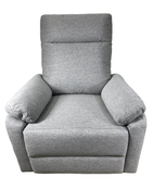 secondhand DaVinci Suzy Swivel Recliner, Frost Grey