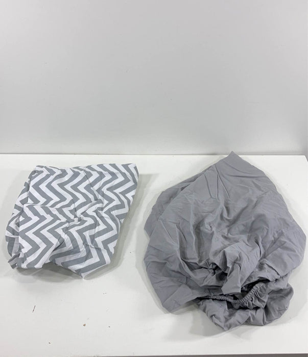 Shop BUNDLE Fitted Crib Sheets, Cloud Island, 2pk at GoodBuy Gear