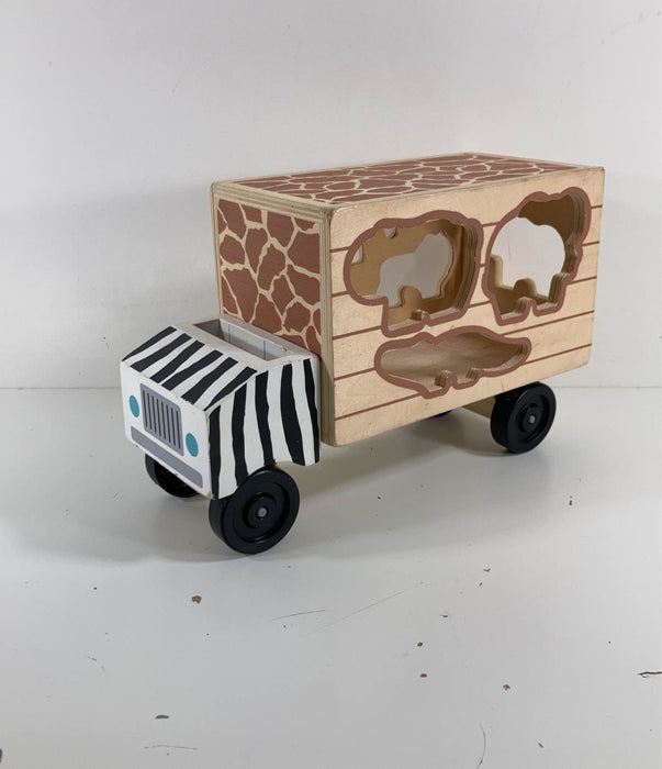 used Melissa & Doug Safari Animal Rescue Truck