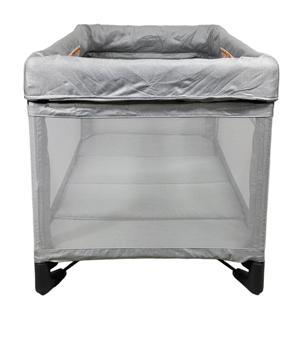 Shop UPPAbaby REMI Playard, Stella (Grey Brushed Melange) at GoodBuy Gear