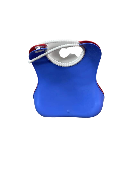 Shop BabyBjorn Feeding Bib Set 2 Pack, Red/Blue at GoodBuy Gear