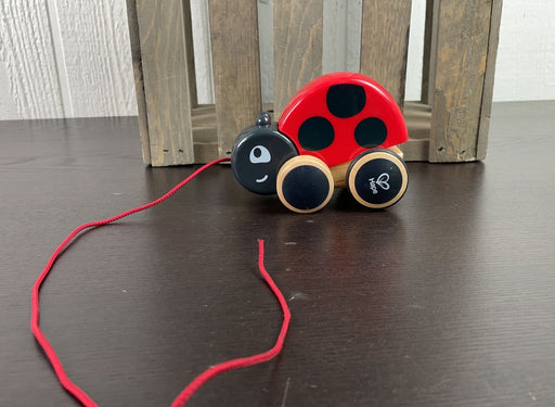 used Hape Ladybug Pull Along Toy