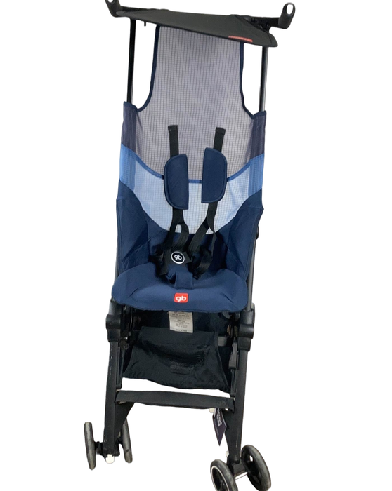 secondhand gb Pockit Air All-Terrain Stroller, 2019, Night Blue