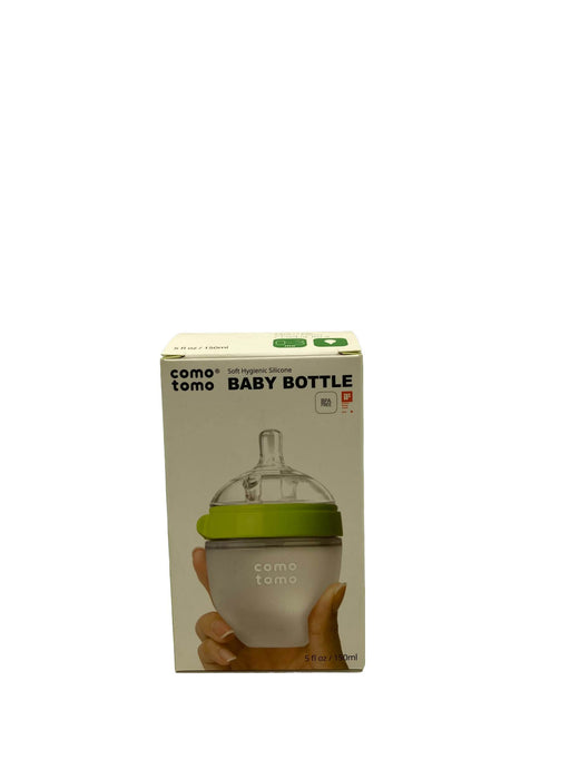 used Comotomo Bottle, Green, 5 Oz