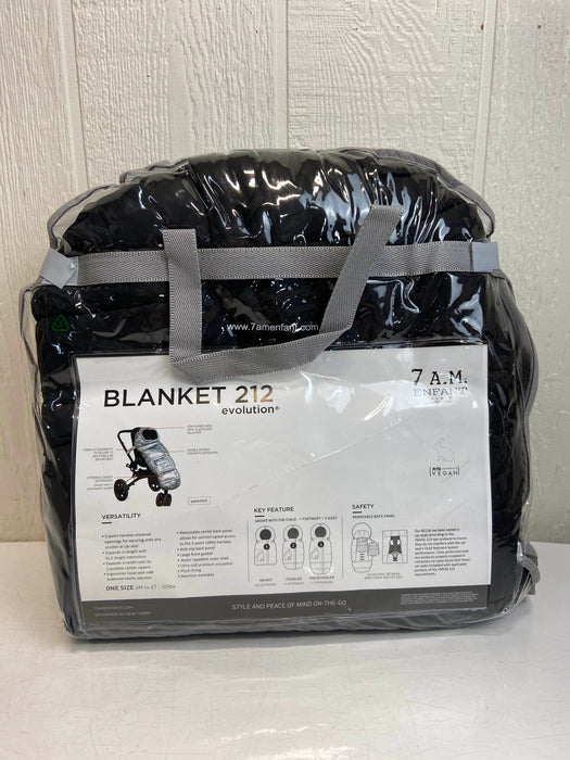 used 7 A.M. Enfant Blanket 212 Evolution, Black