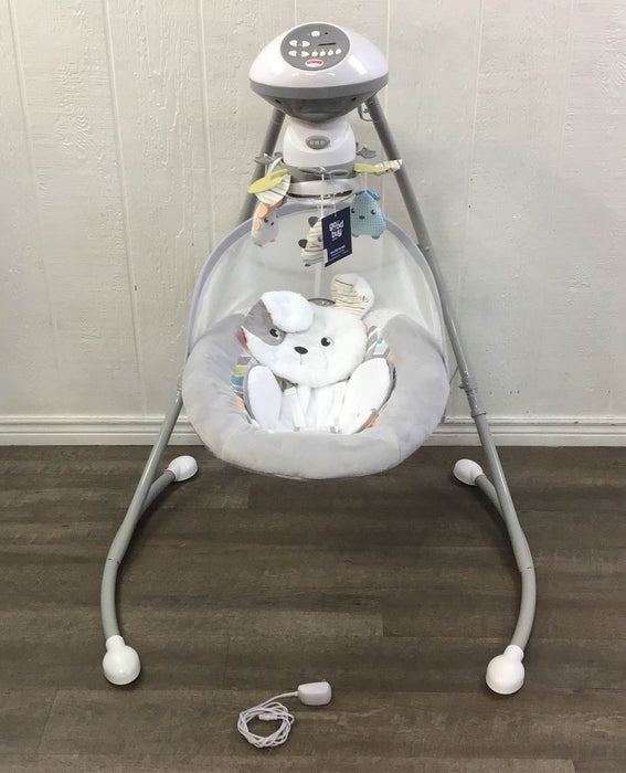 used Fisher Price Cradle 'n Swing, Sweet Snugapuppy Dreams