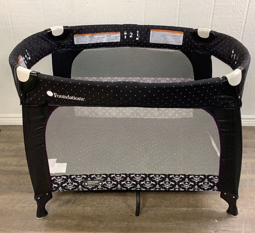 used Foundations Sleep 'n Store Portable Playard