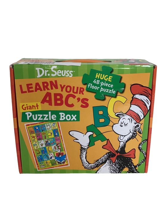 used Dr. Seuss Learn Your ABC’s Giant Puzzle Box