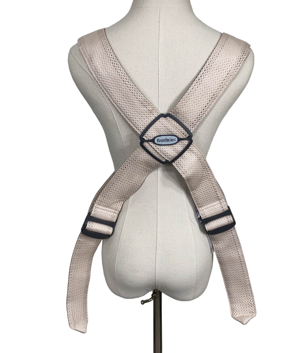 Shop BabyBjorn Baby Carrier Mini, Pearly Pink 3D Mesh at GoodBuy Gear