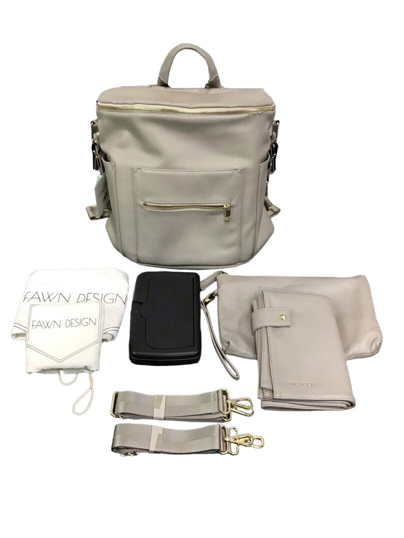 fawn design the mini diaper backpack Fawn Design The Original Diaper Bag, Oat