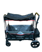 secondhand Wonderfold X2 Push + Pull Double Stroller Wagon, 2021, Black