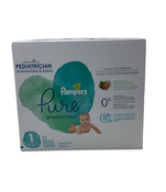 used Pampers Pure Protection Diapers Size 1, 132 Count