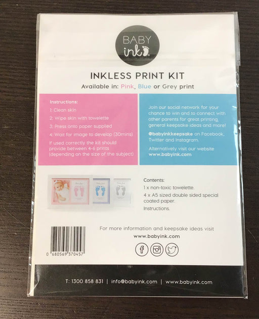 secondhand Baby Ink Inkless Print Kit, Vivid Pink