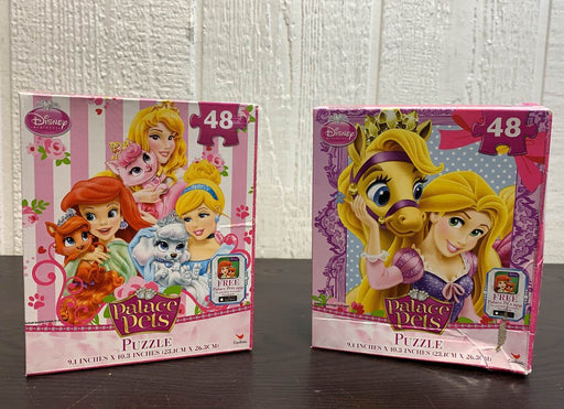used BUNDLE Disney Princess Puzzles