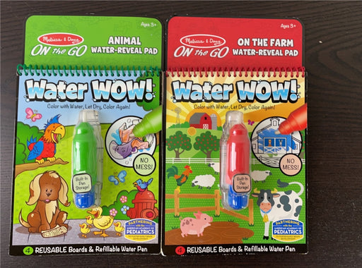 secondhand BUNDLE Melissa & Doug On The Go Water Revel Pad