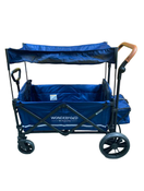 secondhand Wonderfold X2 Push + Pull Double Stroller Wagon, 2022, Sapphire Navy