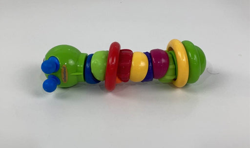 used Infantino twist and play caterpillar rattle