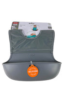 secondhand OXO Tot Roll Up Bib, Gray
