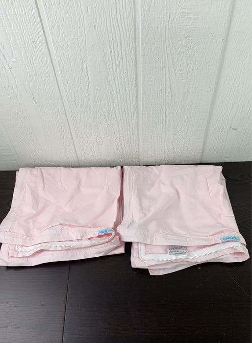 used Quick Zip Crib Sheet Set