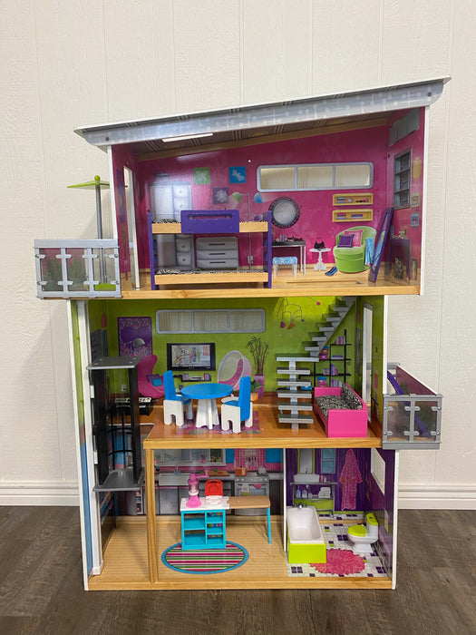 used KidKraft Super Model Dollhouse