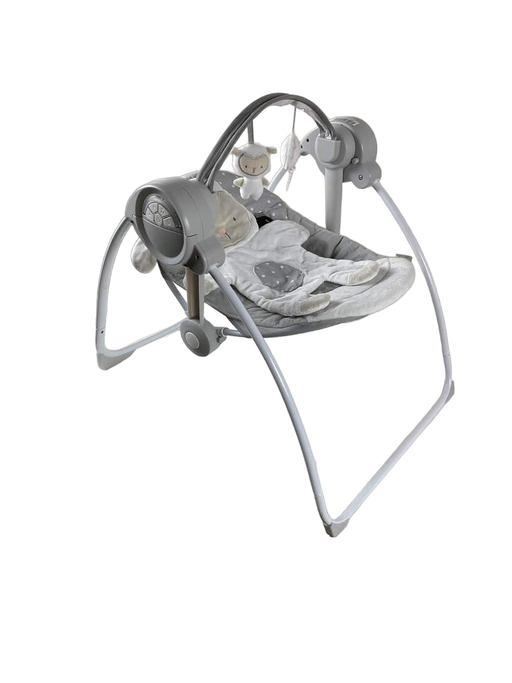 used Ingenuity Comfort To Go Portable Swing, Cuddle Lamb