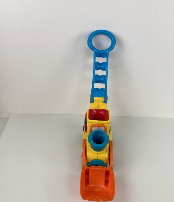 secondhand VTech Pop-A-Balls Push And Pop Bulldozer