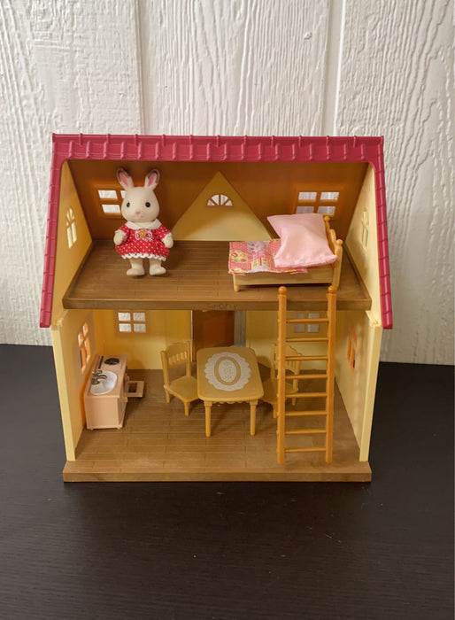 used Calico Critters Cozy Cottage