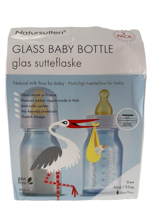 Glass Baby Bottles - Natursutten