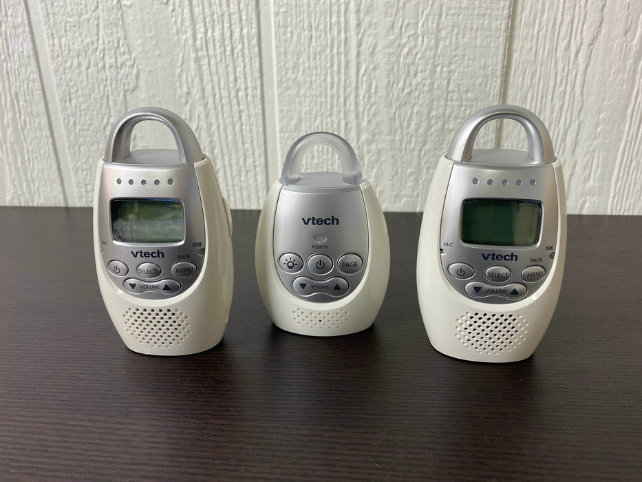 used VTech Audio Baby Monitor, With 2 Parent Units