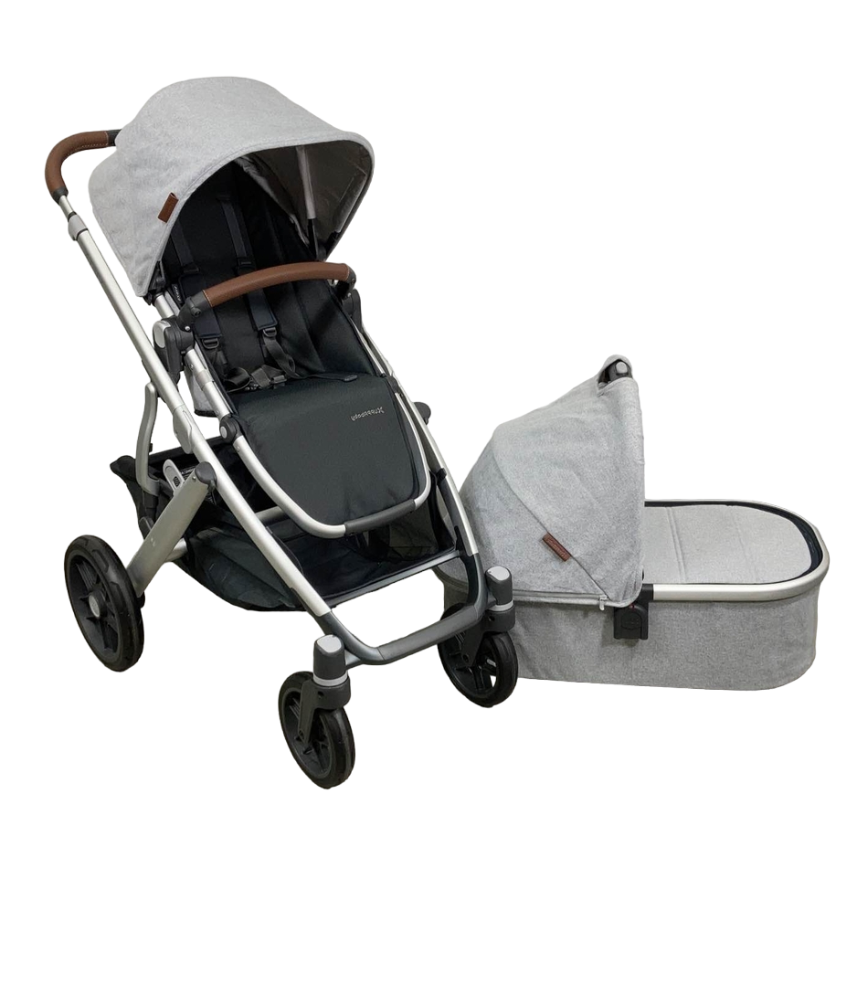 stella uppababy vista 2 UPPAbaby VISTA V2 Stroller, 2021, Stella (Grey Brushed Melange)