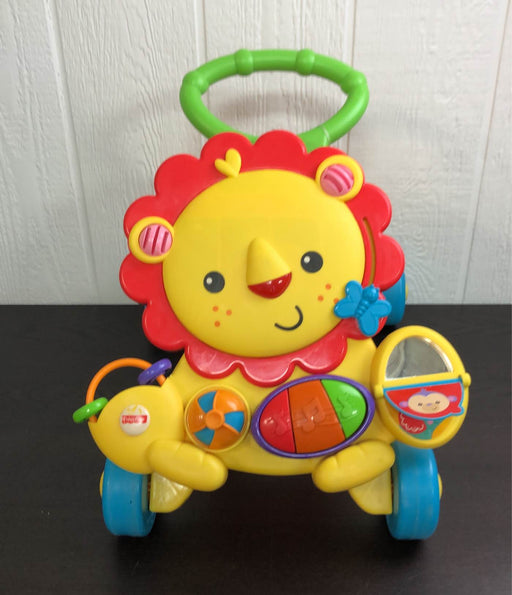secondhand Fisher Price Musical Lion Walker