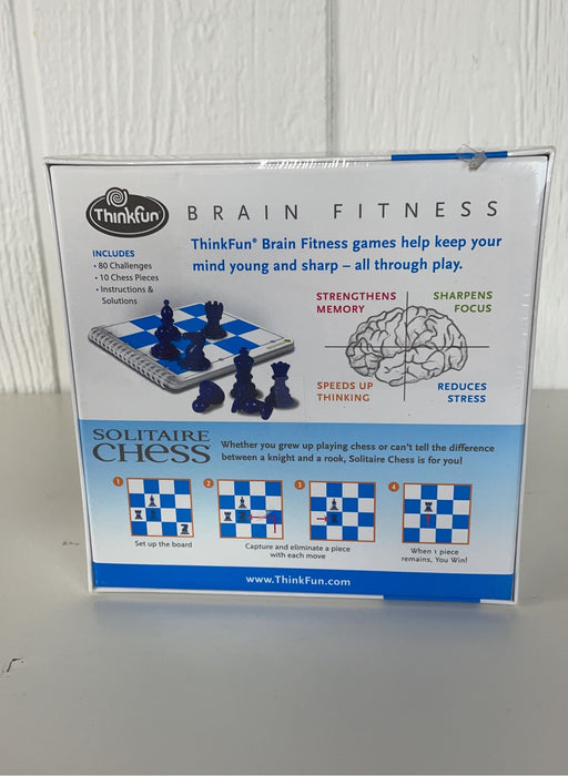 secondhand Think Fun Brain Fitness Solitaire Chess