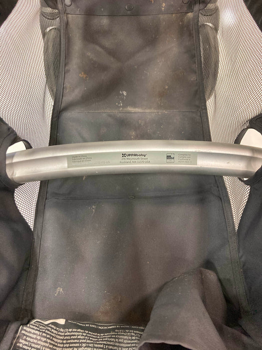 secondhand UPPAbaby VISTA Stroller, Bryce (White Marl), 2019