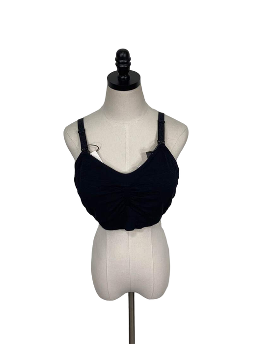 Shop Kindred Bravely Sublime Hands-Free Pumping & Nursing Bra, Black, Busty, Large at GoodBuy Gear