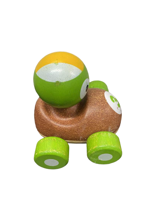 secondhand Plan Toys Racing Roadster Push Toy, PBS Kids