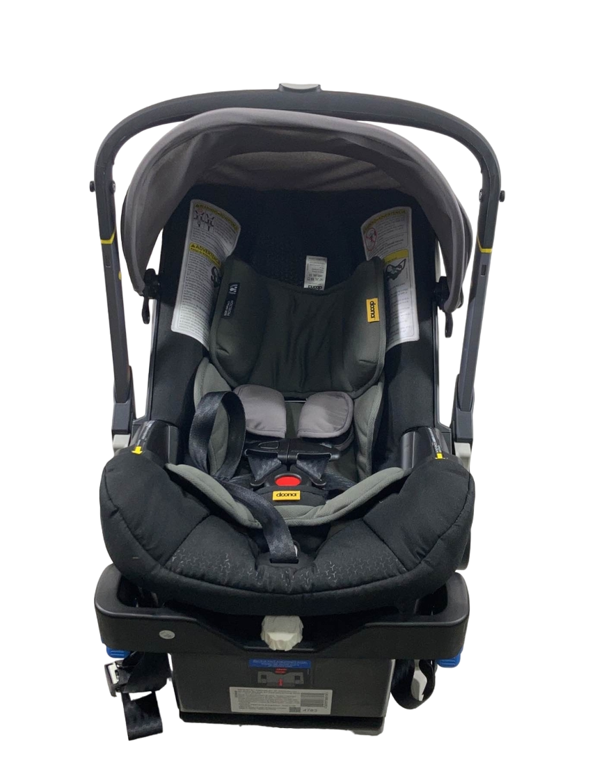 Doona Infant Car Seat & Stroller Combo, Grey Hound, 2022