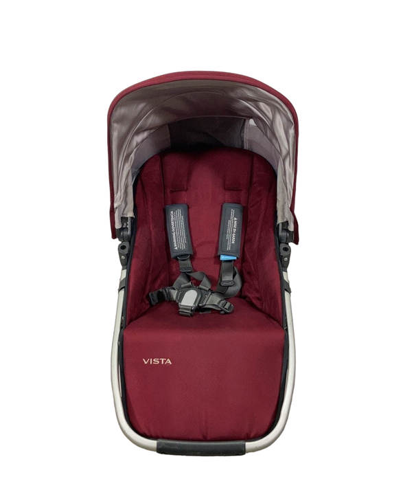 used UPPAbaby VISTA RumbleSeat, 2015+, Dennison (Bordeaux), 2017